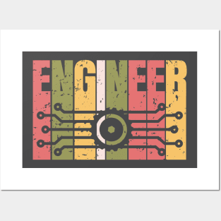 ENGINEER,engineer gift,engineer t-shirt,engineering T-Shirt,Electrical engineering,Electrical engineering gift Posters and Art